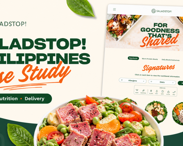 SaladStop Philippines case study promotional graphic