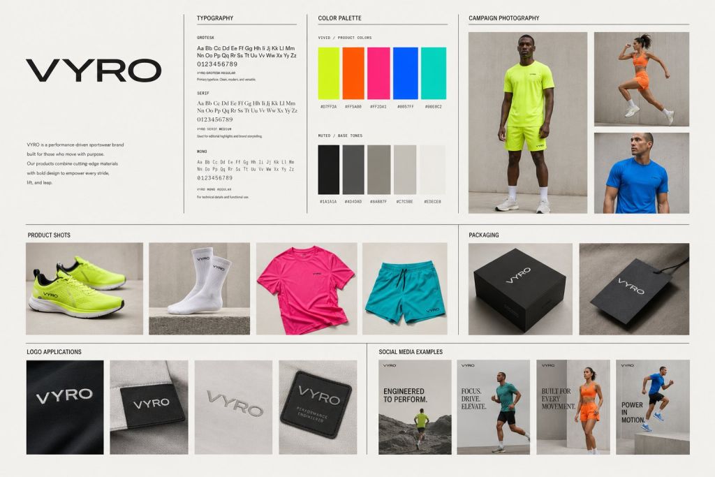Vyro — Marque de vêtements sportswear