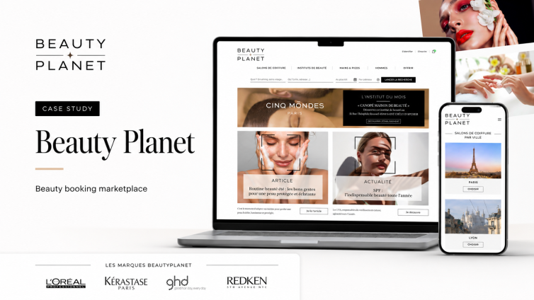Beauty Planet – Booking Beauty Business Website & App