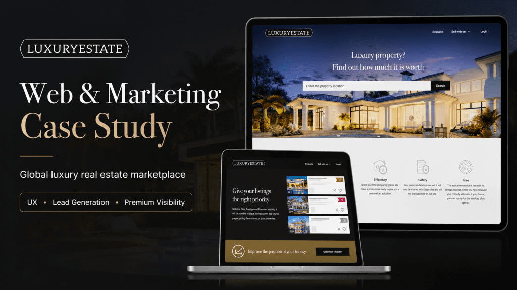 LuxuryEstate – Site web immobilier de luxe