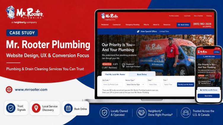 Mr. Rooter – Plumbing Website