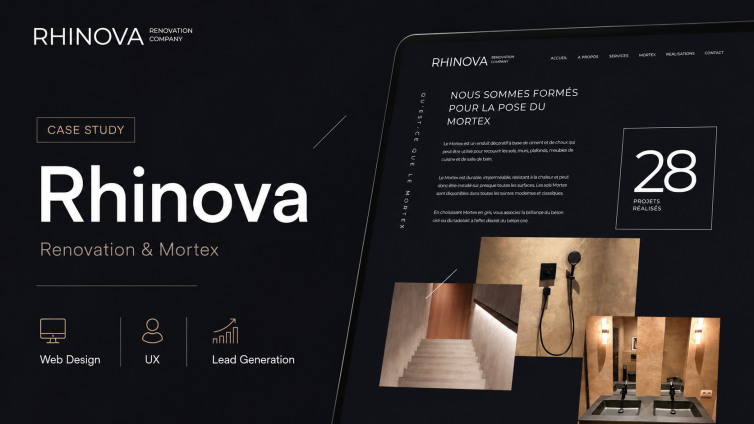 Rhinova Renovation – Website