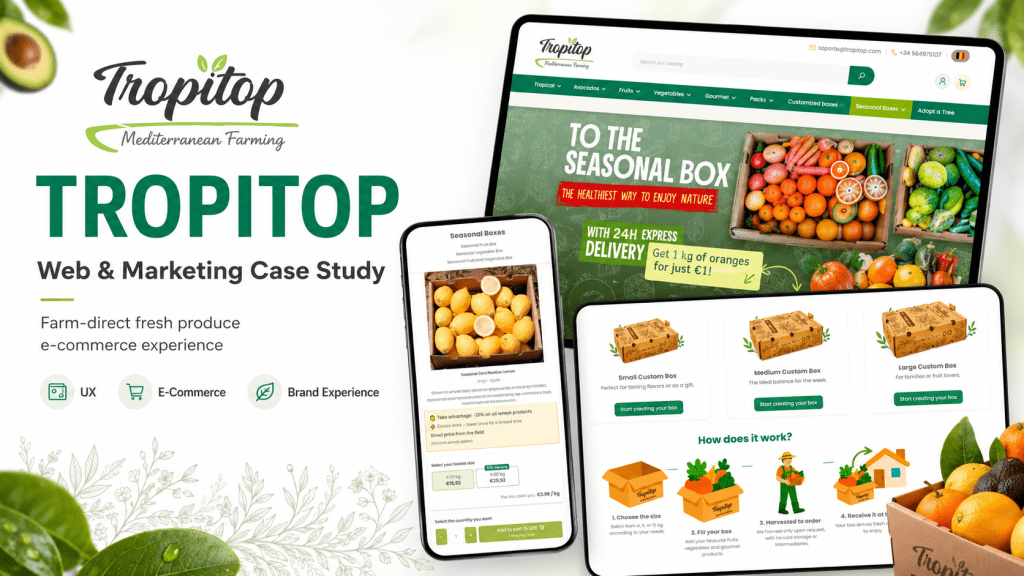 TropiTop — Site e-commerce