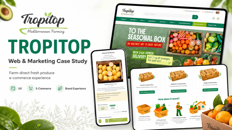 TropiTop – E-commerce Website
