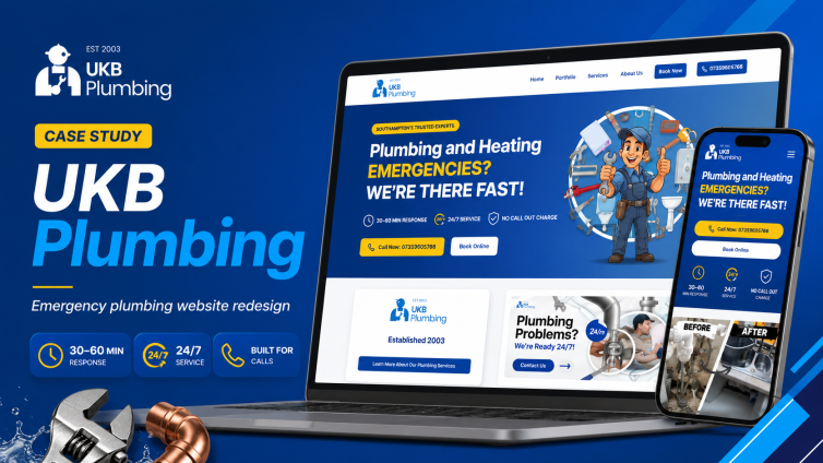 UKB Plumbing – Services Website